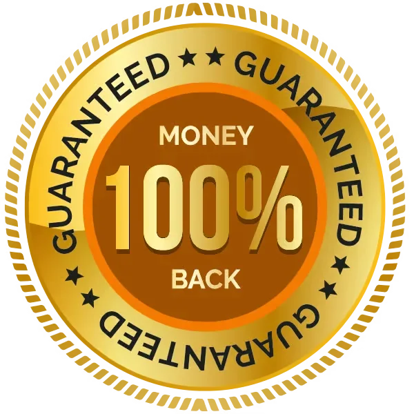 100% Satisfaction Guaranteed 180-Day Money-Back Guarantee